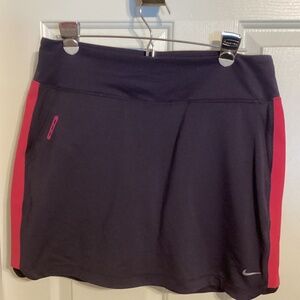 Nike golf skort medium Purple and Pink